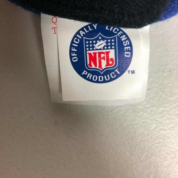 Vintage New York Buffalo Bills Embroidered Beanie Knit Hat NFL Football Black - Picture 6 of 10